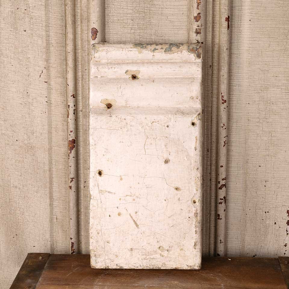 Antique Wood Interior Door Plinth Trim Block image 1