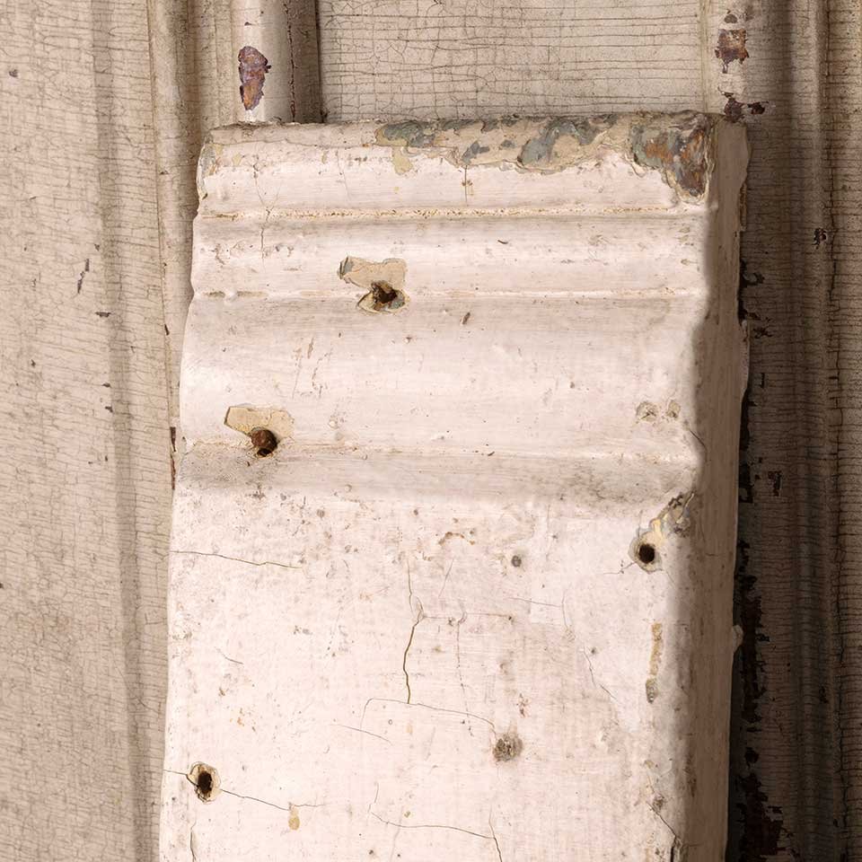 Antique Wood Interior Door Plinth Trim Block image 3