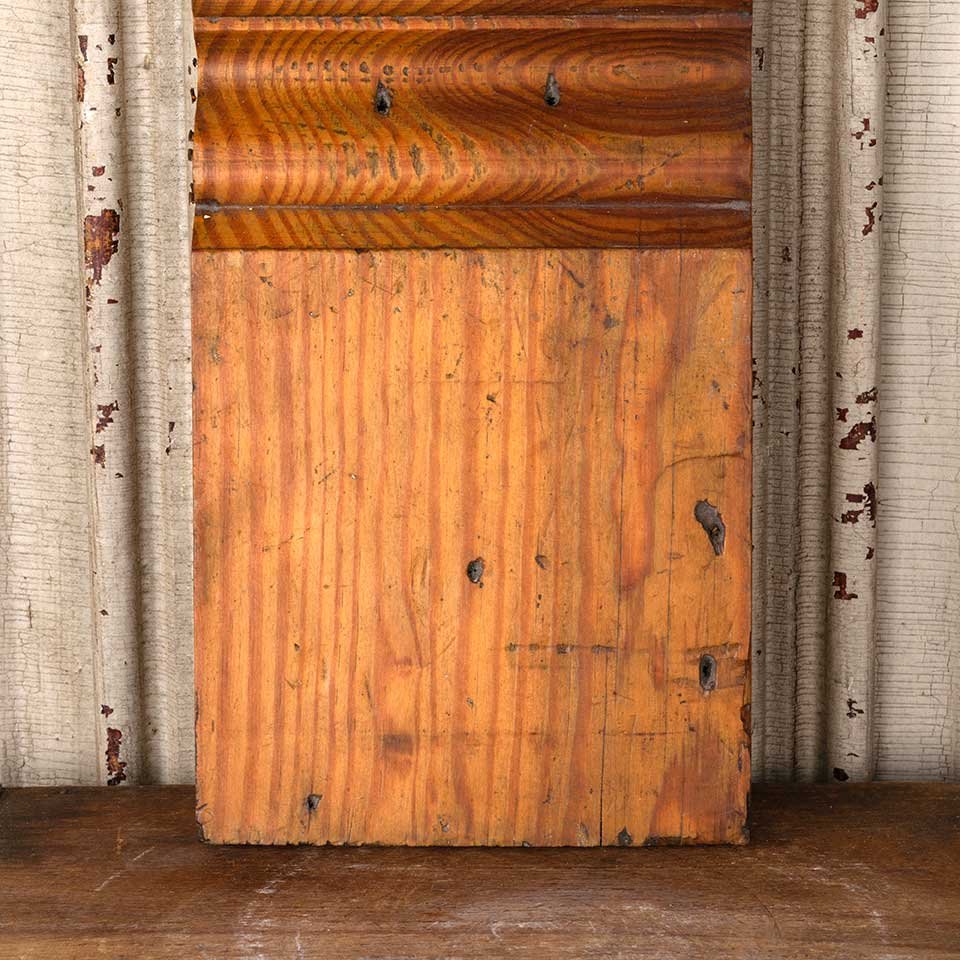 Antique Wood Interior Door Plinth Trim Block image 4
