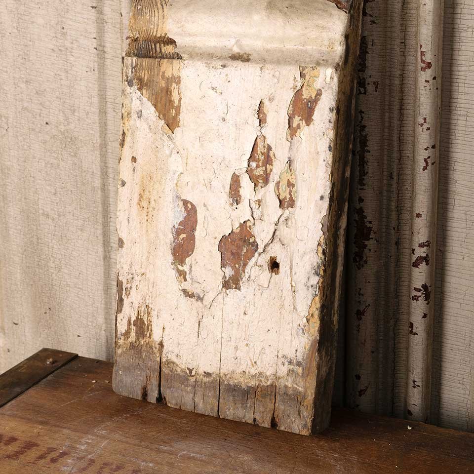 Antique Wood Interior Door Plinth Trim Block image 4