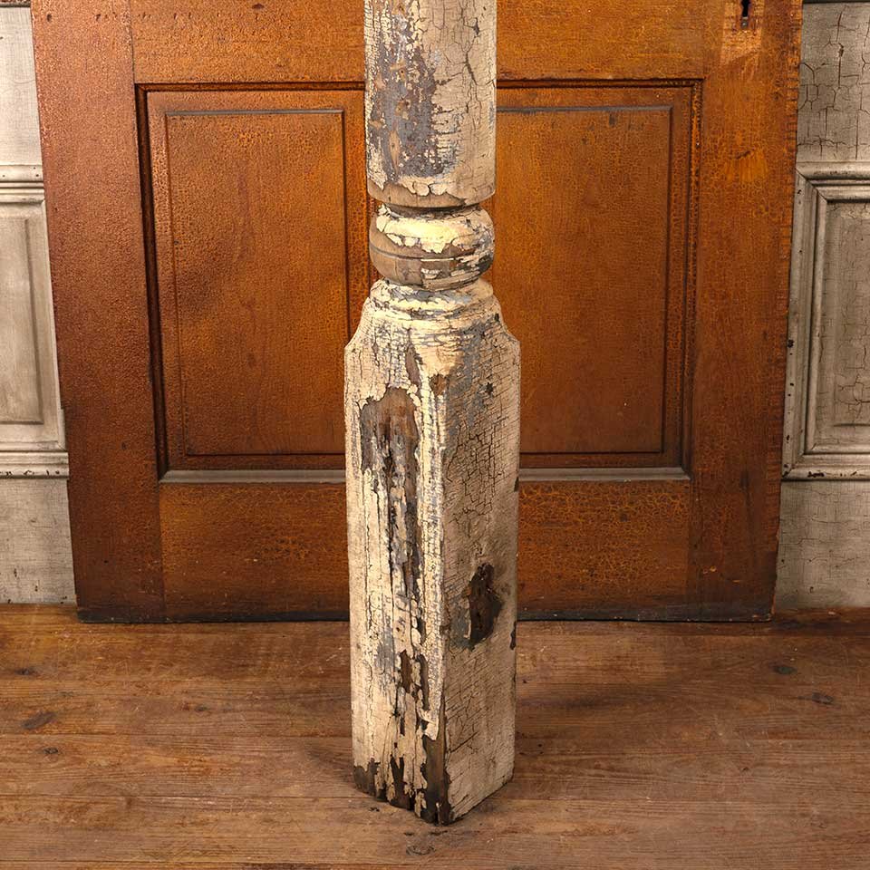 6x6x96 Antique Victorian Wood Porch Post image 2