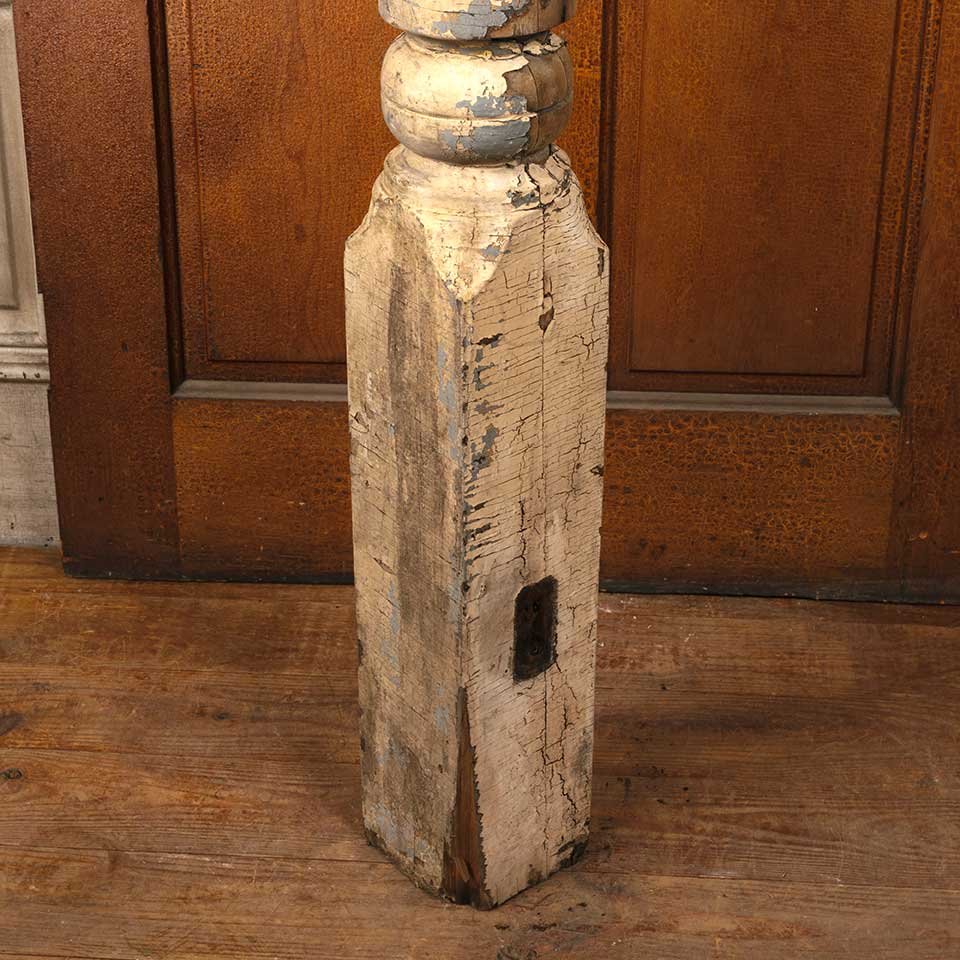 6x6x96 Antique Victorian Wood Porch Post image 6