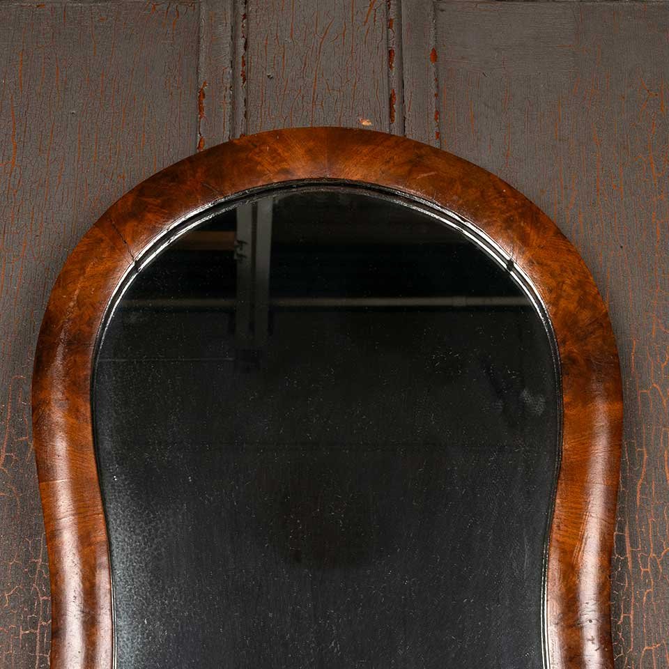 17x27 Antique Wood Framed Mirror image 2