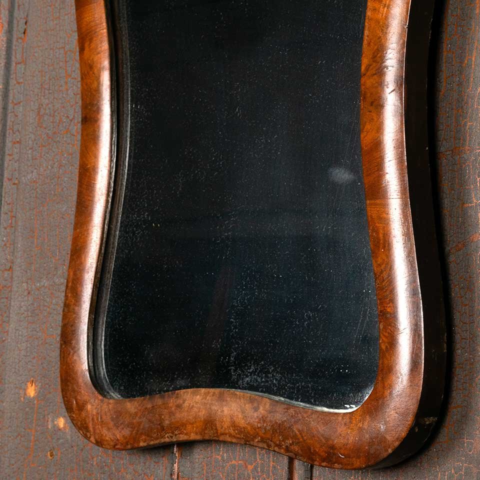 17x27 Antique Wood Framed Mirror image 5