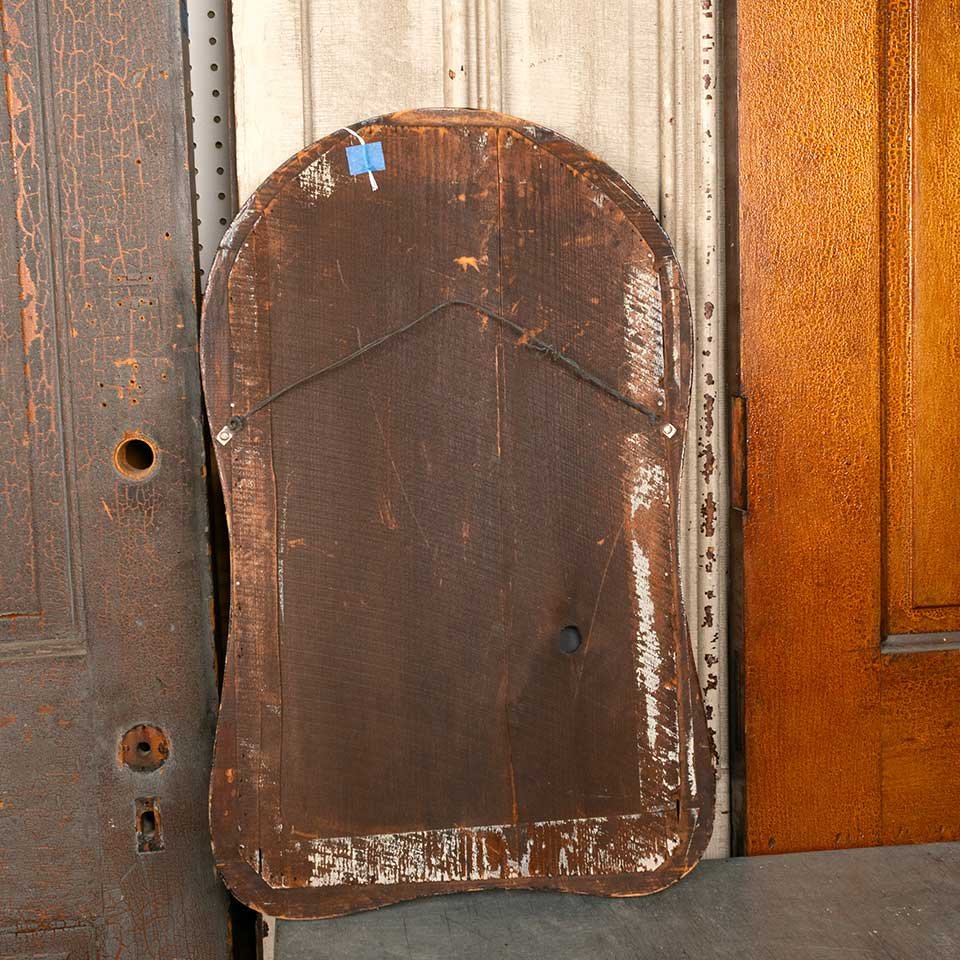 17x27 Antique Wood Framed Mirror image 8