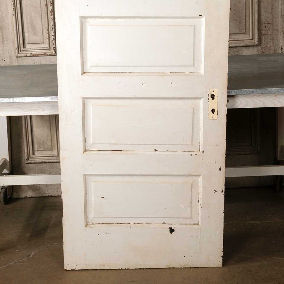 30x78 Antique 5 Panel Wood Interior Door image 8