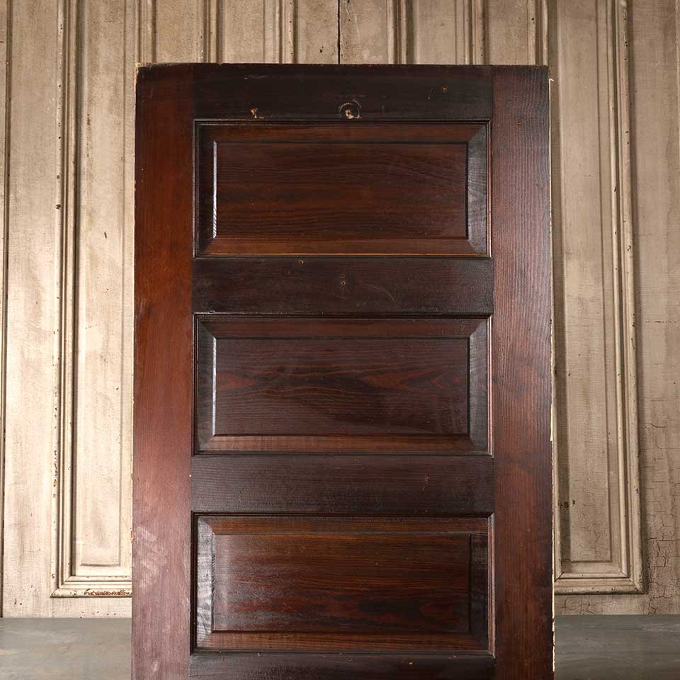 30x79 Antique 5 Panel Wood Interior Door image 2