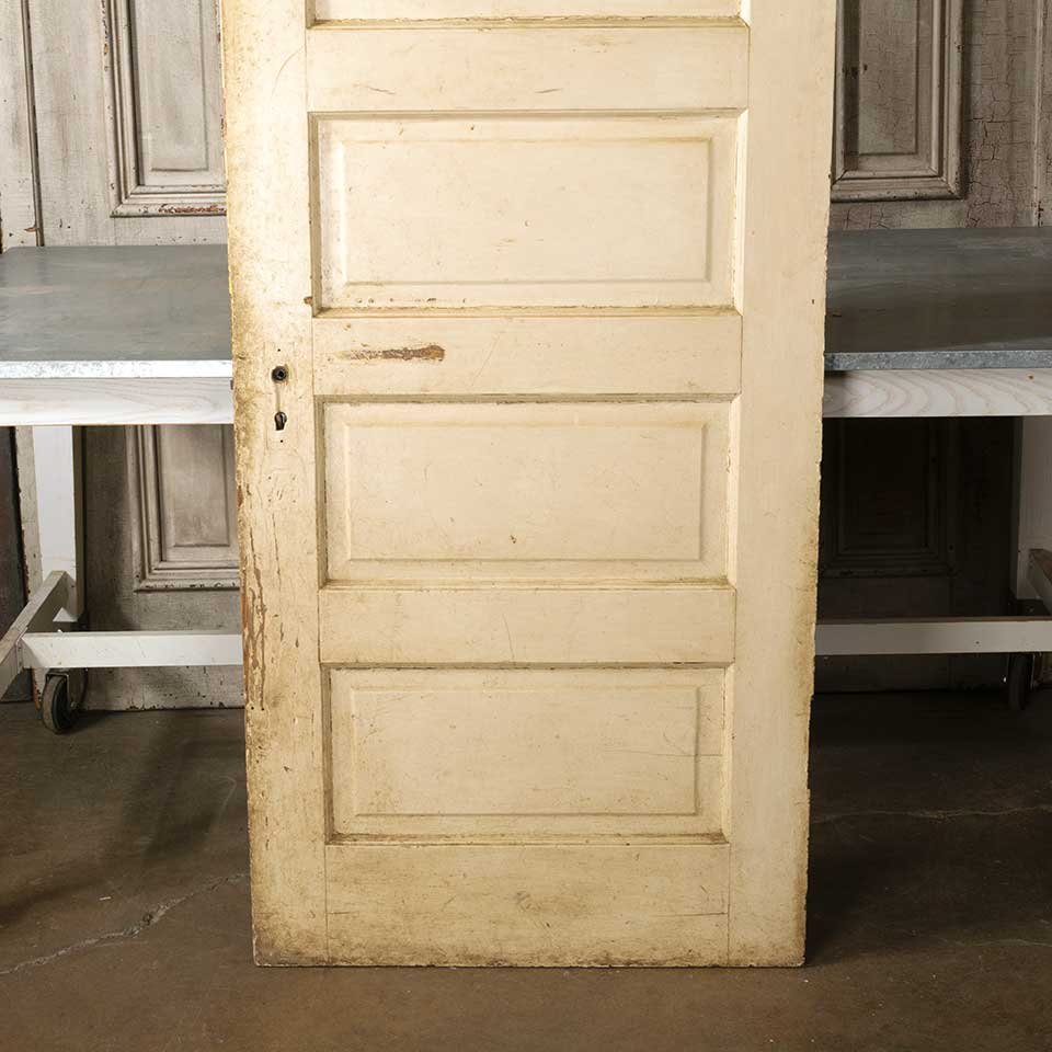 30x78 Antique 5 Panel Wood Interior Door image 6
