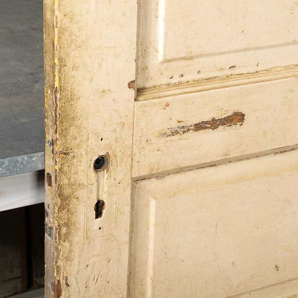 30x78 Antique 5 Panel Wood Interior Door image 7