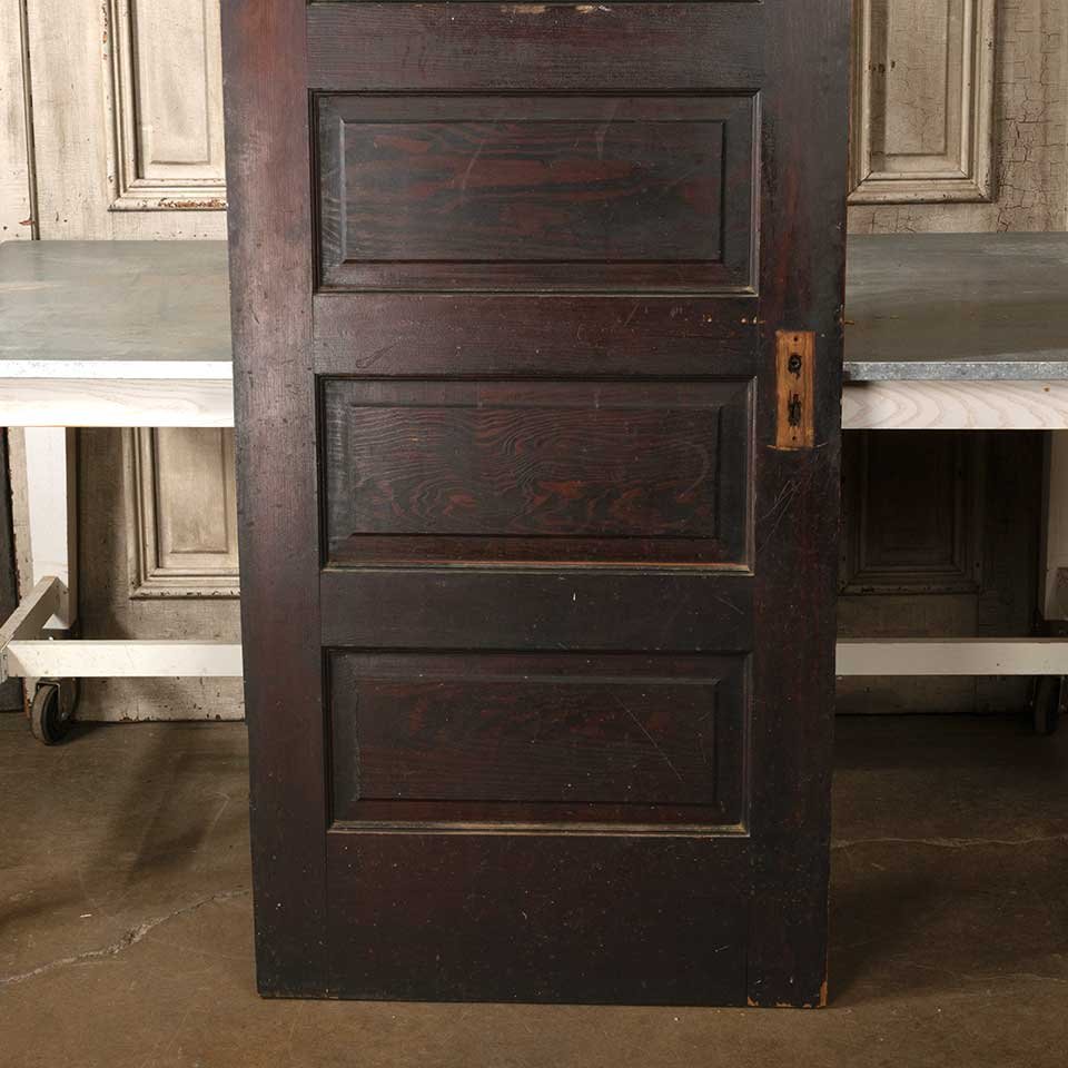 30x78 Antique 5 Panel Wood Interior Door image 7