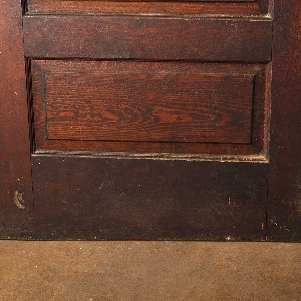 32x79 Antique 5 Panel Wood Interior Door image 4