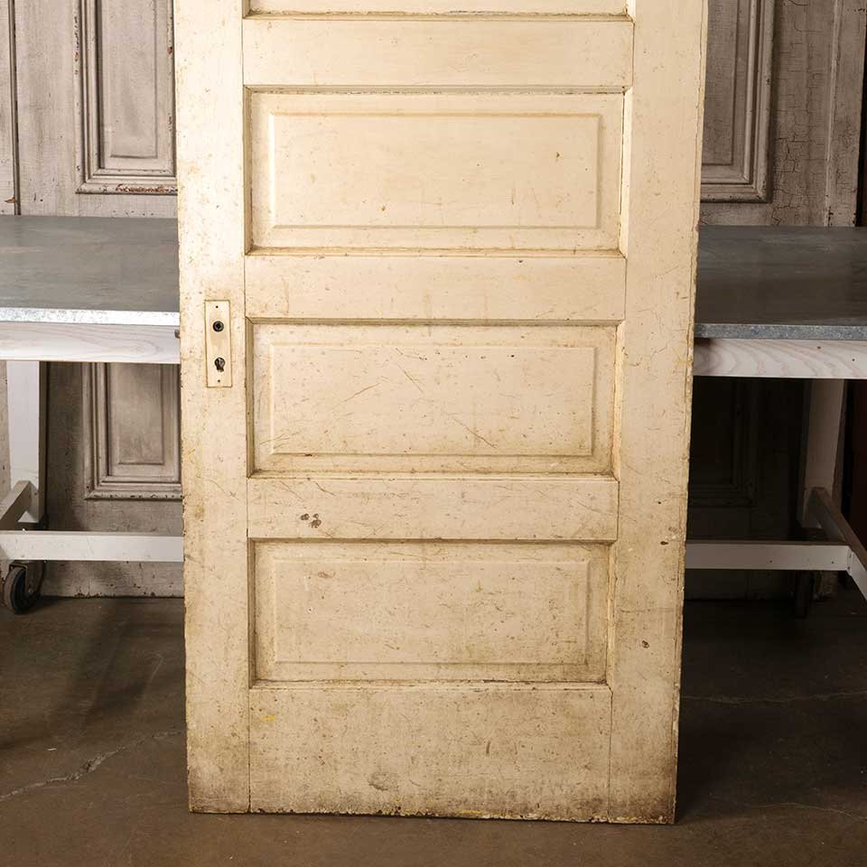 32x79 Antique 5 Panel Wood Interior Door image 7