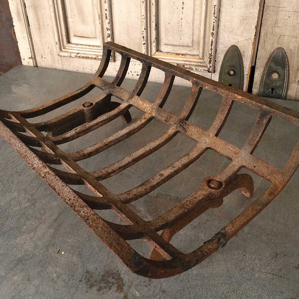 24x16 Antique Fireplace Log Holder Basket image 4