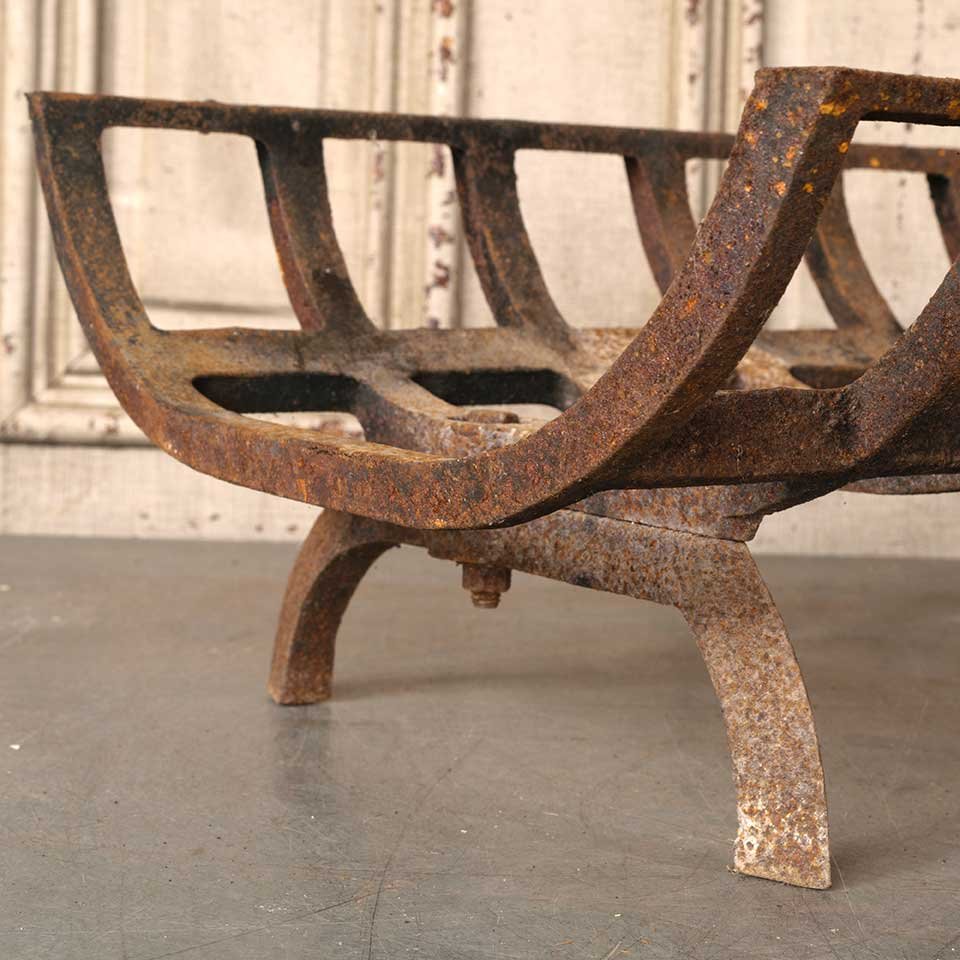 24x16 Antique Fireplace Log Holder Basket image 5