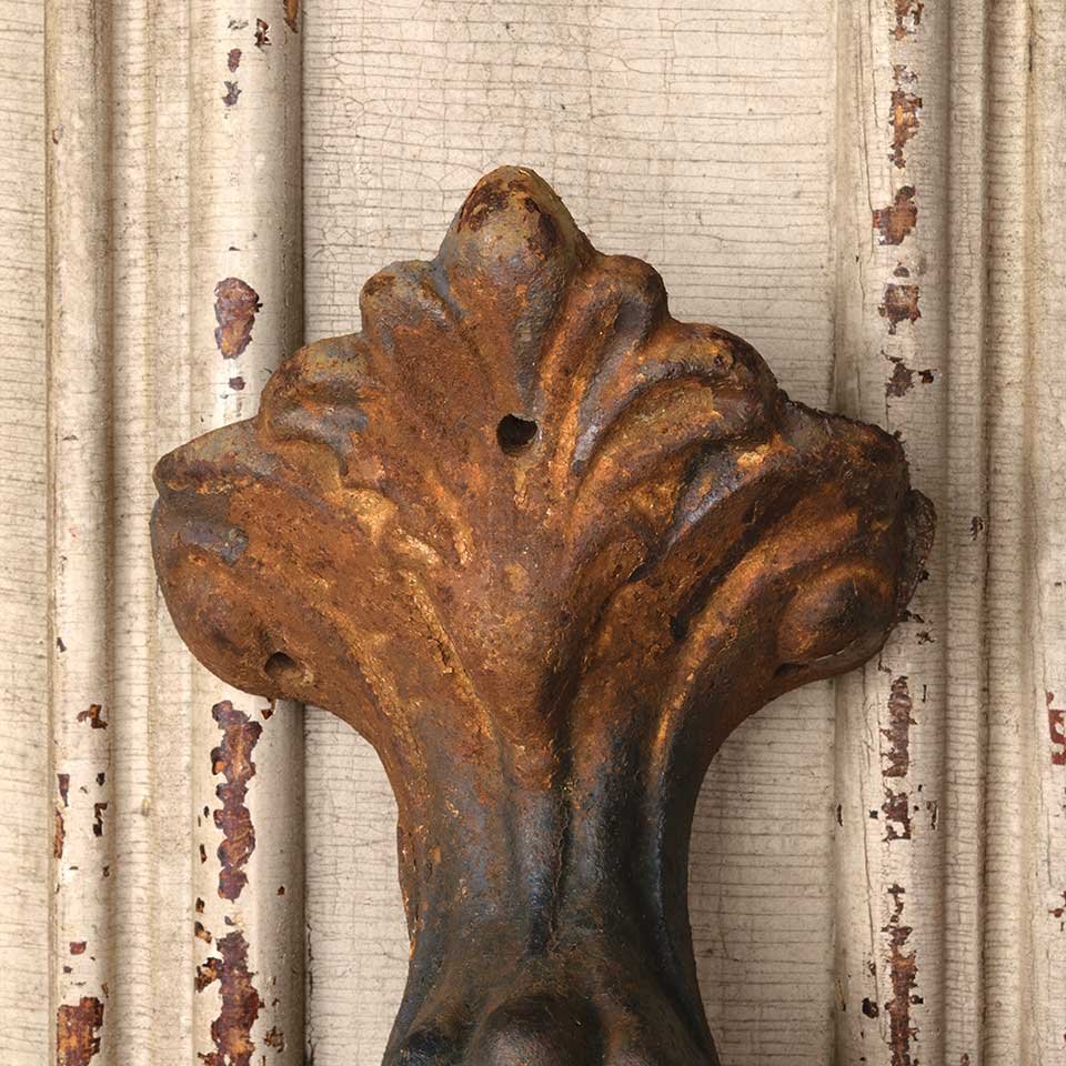 Salvaged Antique Cast Iron Bathtub Claw Foot image 3