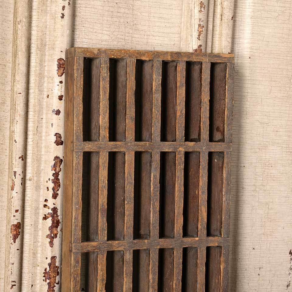 6x20 Oak Cold Air Return Floor Vent Cover image 3