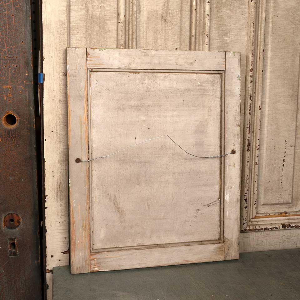 18x22 Antique Primitive Wood Framed Mirror image 6