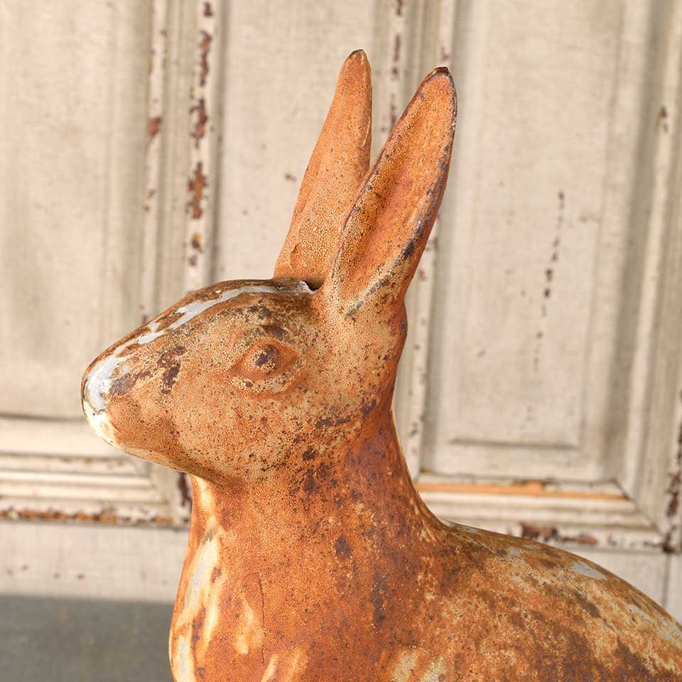 Vintage Cast Iron Bunny Rabbit image 4