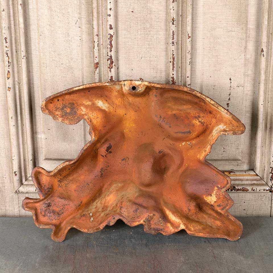 18x14 Vintage Cast Iron Angel Wall Hanging image 7