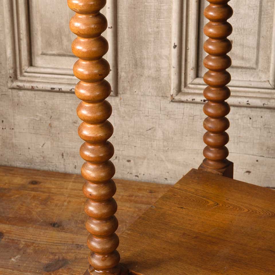 29x30 Antique Wood Dry Sink Table image 7