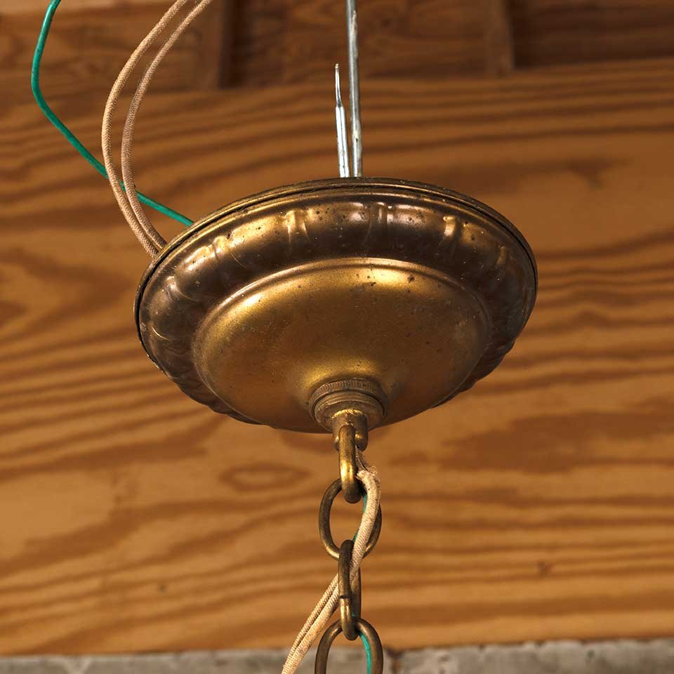 8x20 Antique Gothic Pendant Light Fixture image 7
