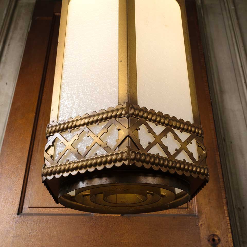 10x26 Antique Gothic Pendant Light Fixture image 5