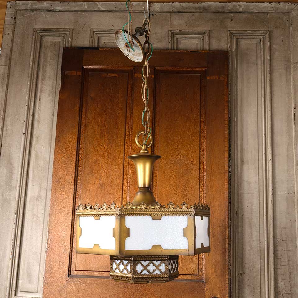 20x23 Antique Gothic Chandelier Light Fixture image 1