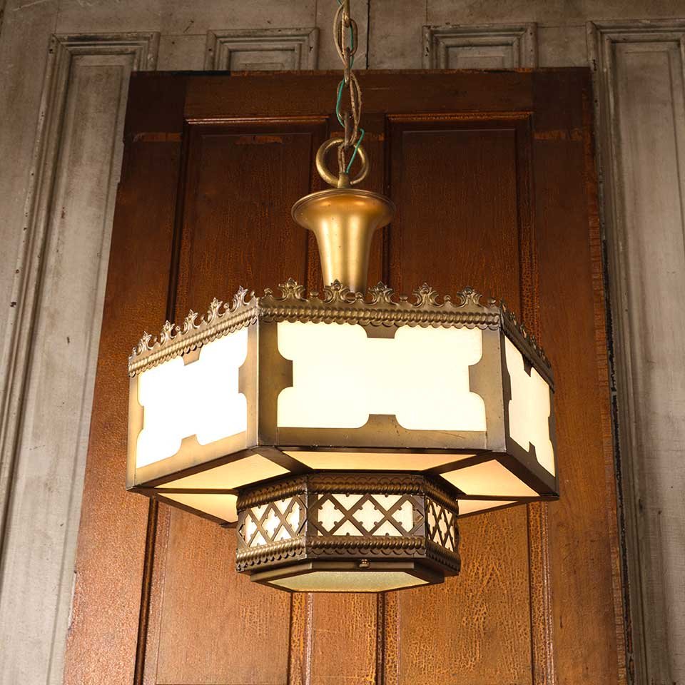 20x23 Antique Gothic Chandelier Light Fixture image 2