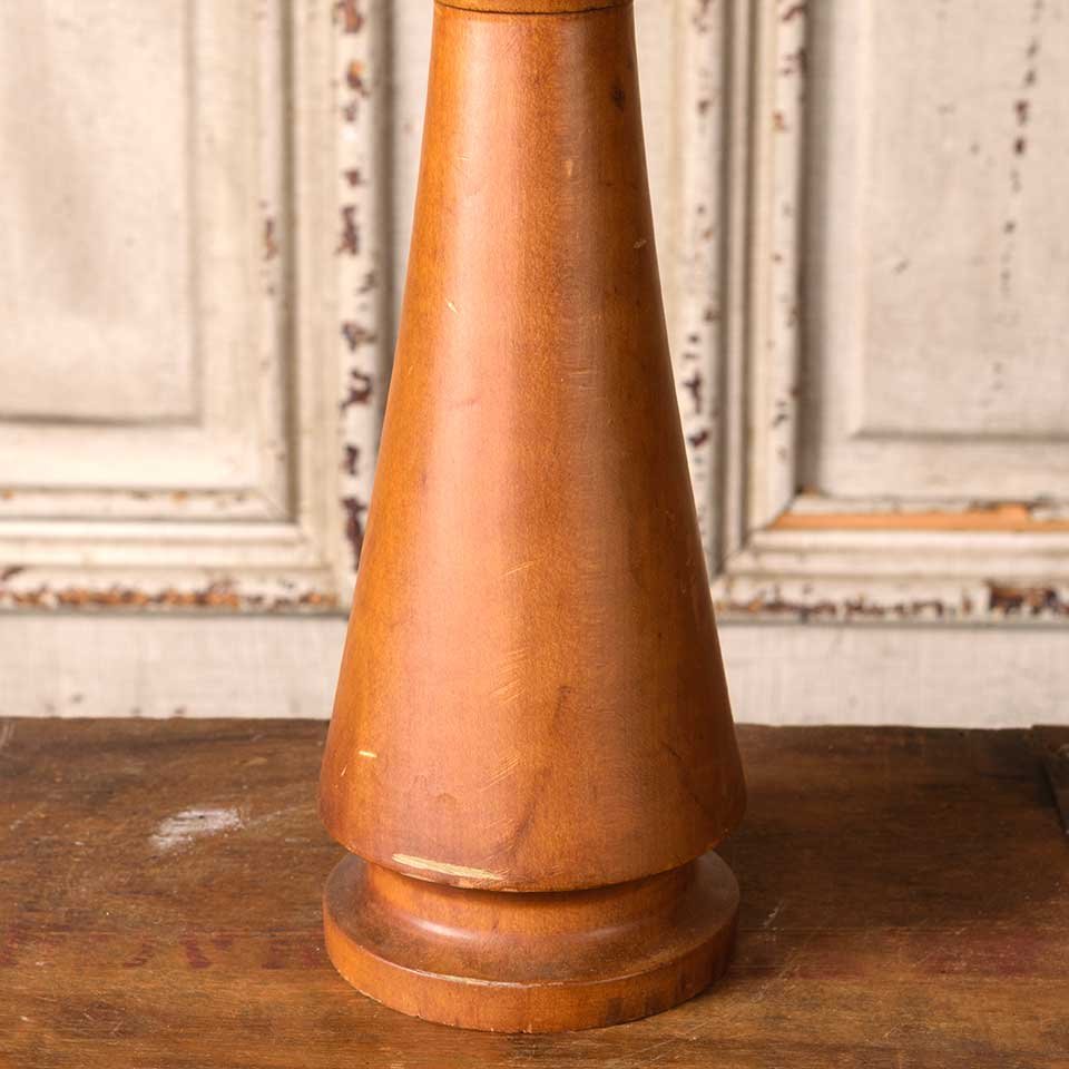 3x13 Antique Turned Wood Finial image 5