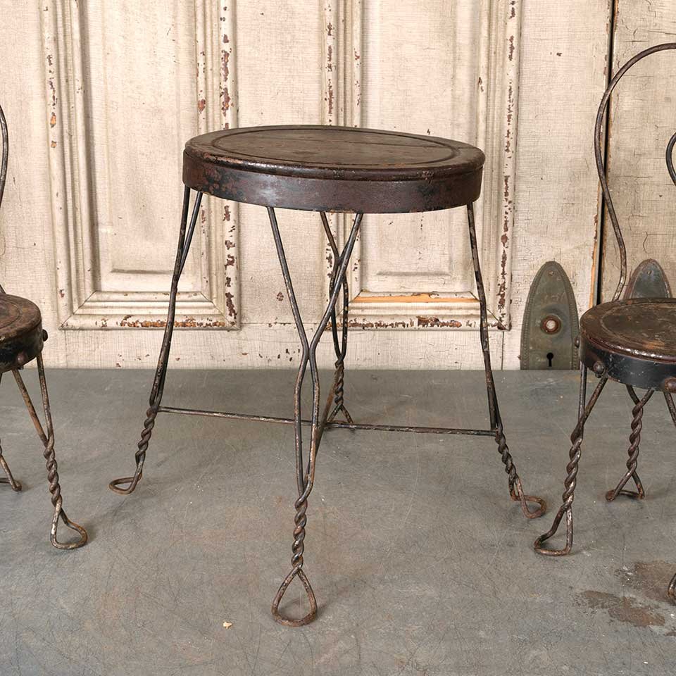 Doll Size Ice Cream Parlor Table & Chairs Set image 7