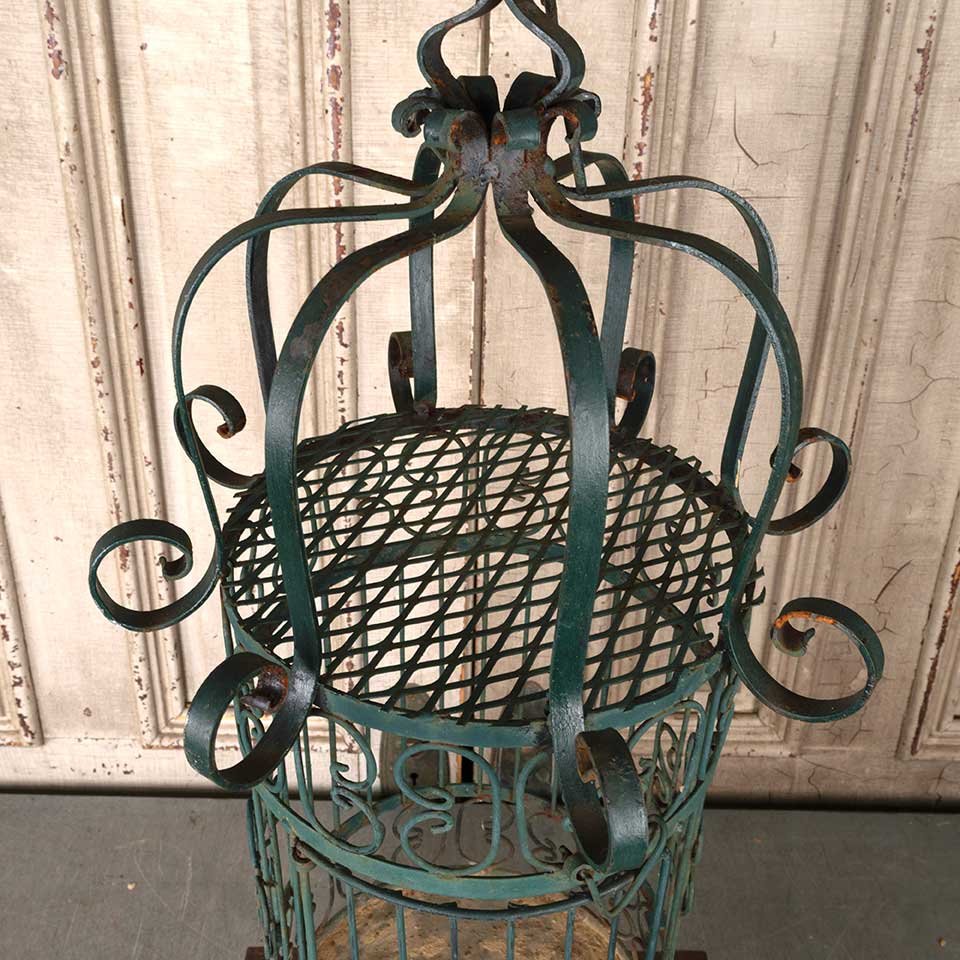 15x29 Vintage Metal Birdcage image 3
