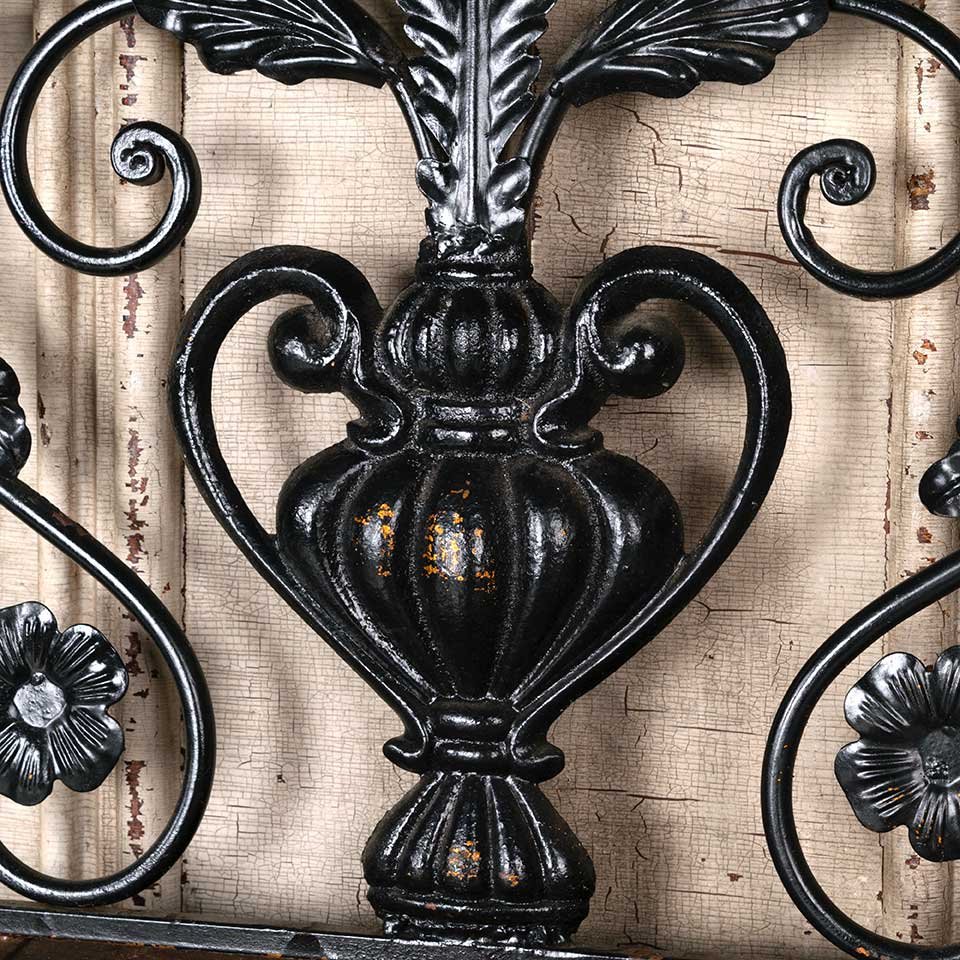 42x22 Metal Arch Decorative Wall Hanging image 2