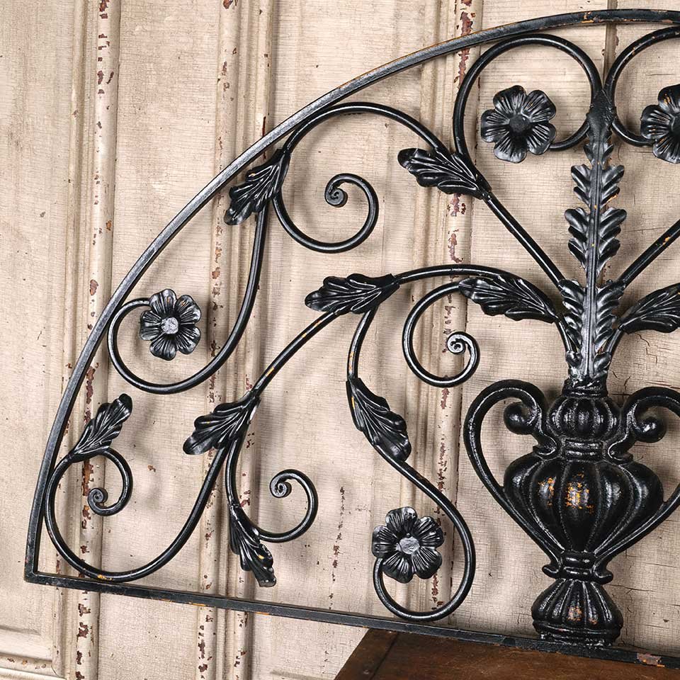 42x22 Metal Arch Decorative Wall Hanging image 5
