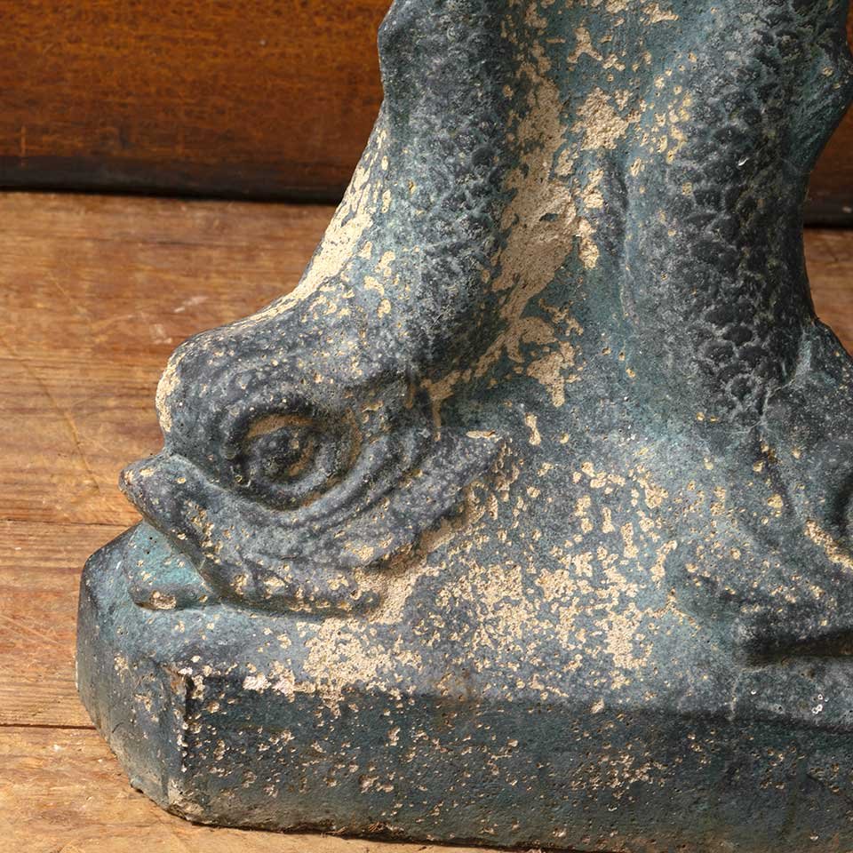 19x19 Vintage Cast Concrete Garden Birdbath image 8