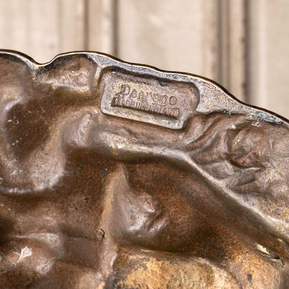 5x8 Vintage Cast Brass Lion Door Knocker image 7