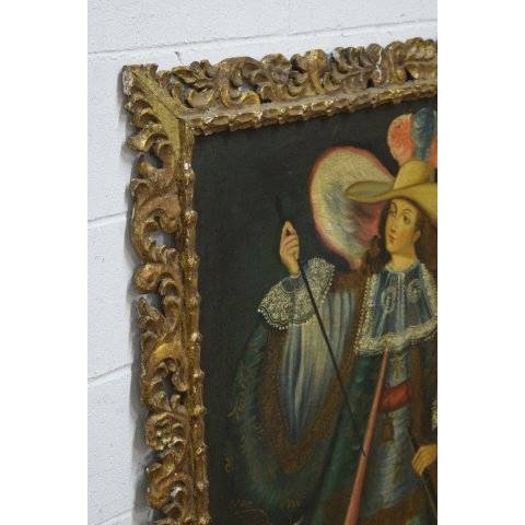 #10104 Angel Arcabucero/Arquebusier Oil Painting image 2