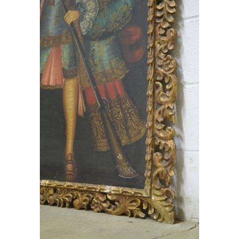 #10104 Angel Arcabucero/Arquebusier Oil Painting image 3