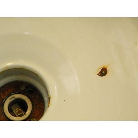 #10458 Porcelain Enameled Industrial Light Fixture image 5