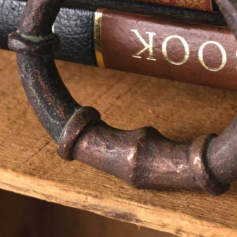 #11461 Antique Solid Brass Door Knocker Hardware image 4