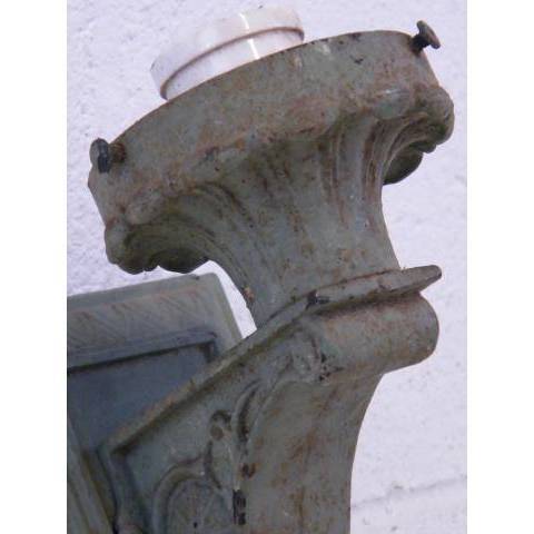 #11632 Vintage Cast Iron Sconce image 2