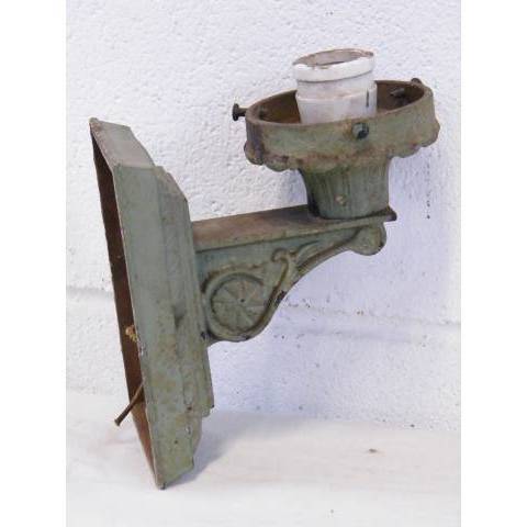 #11632 Vintage Cast Iron Sconce image 4