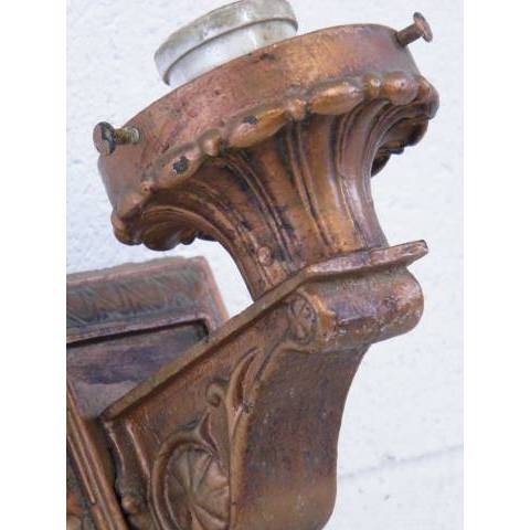 #11633 Vintage Cast Iron Sconce image 2