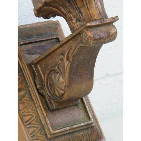 #11633 Vintage Cast Iron Sconce image 3
