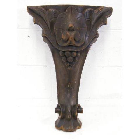 #11894 Salvaged Antique Carved Wood Piano Leg image 2