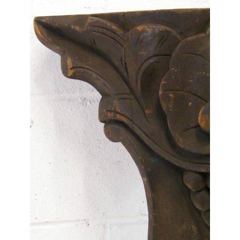 #11894 Salvaged Antique Carved Wood Piano Leg image 3