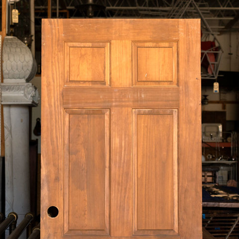 #12859 30x80 6 Panel Pine Interior Door image 5