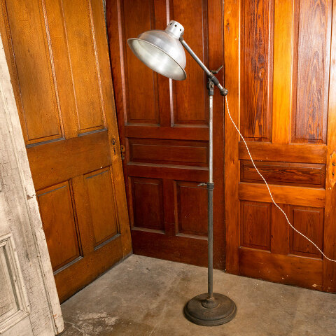 #13994 Vintage Industrial Medical Floor Lamp image 2