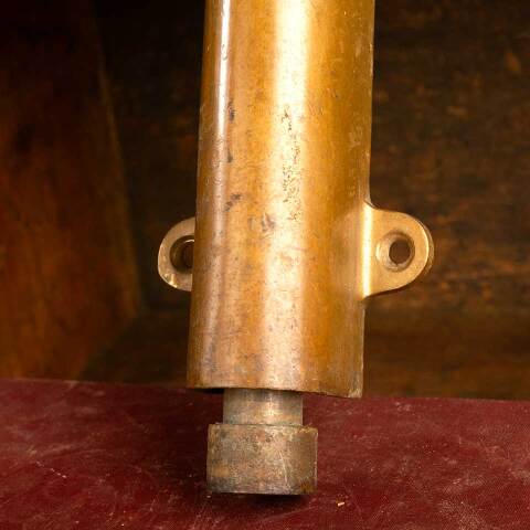 #15591 Antique Brass Doorstop Door Hardware image 3