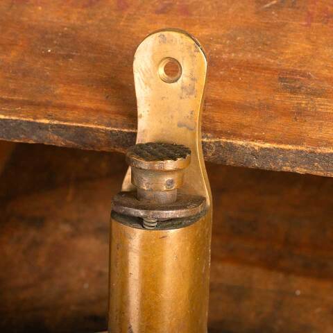 #15591 Antique Brass Doorstop Door Hardware image 4