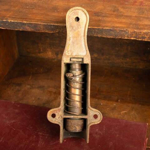 #15591 Antique Brass Doorstop Door Hardware image 7